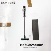 Samsung Akku-Stielstaubsauger Set bestehend aus Jet 75 complete, 550 W, beutellos, und Clean-Station VS20T7536P5/EG