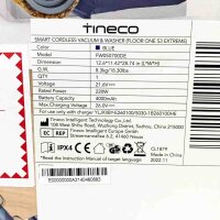 Tineco FW050700DE  Nass-Trocken-Sauger Floor One S 3 Extreme, 220 W, beutellos