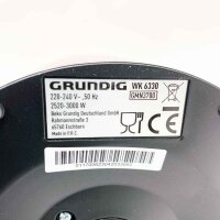 Grundig kettle WK6330, 1.7 l, 2520-3000 W