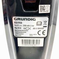 Grundig Akku-Bodenstaubsauger VCH 9930, beutellos