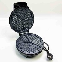 Mids Waffle iron AWM700CO, 700 W, waffle machine with a non -stick coating for caffoles in heart shape