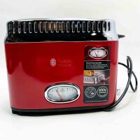 RUSSELL HOBBS Toaster 21680-56, 2 kurze Schlitze, 1300 W, Retro Ribbon Red