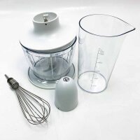 Hanseatic HB968 Stab Mixer, 1200 W, + Practical Universal Cancer and Mix Cup