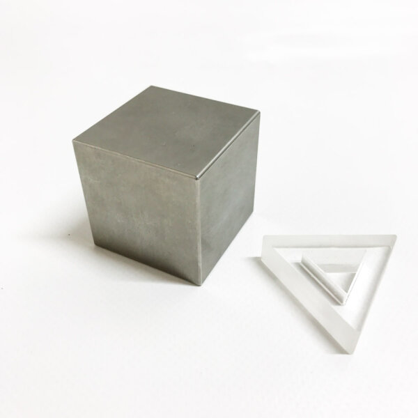 Wolfram-Würfel – 3,8 cm – ein Kilogramm, 1 kg