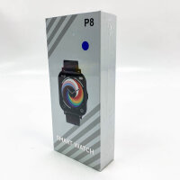 P8 Smart Watch 1,4 Zoll Full Touch Screen Fitness Tracker...