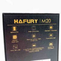 Hafury M20 smartphone, 2GB/16GB, smartphone, Android, 10 triple camera, 5.5 inches, dual-SIM, 3100 mAh, three slots, green