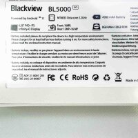 Blackview BL5000 5G Outdoor Smartphone Ohne Vertrag, 6.36’’ FHD+ Bildschirm 16MP+12MP Smart HDR Android 11 Octa-Core 8GB/128GB Speicher Gaming Handy, 4980akku 30W schnelles Laden dual SIM 5G Handy Schwarz