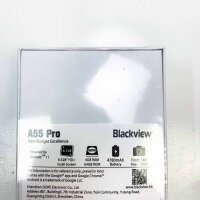 BLACKVIEW A55 Pro 4GB/64GB Dual SIM Preto, Obsidian Schwarz