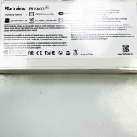 Blackview BL8800 - 5G Smartphone - Nachtsichtkamera - Wasserdichtes & Stoßfestes Outdoor-Handy - 8GB + 128GB - 50MP Vierfach-Rückkamera - Leistungsstarke Batterie 8380mAh - Schwarz