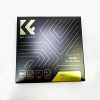 K&F Concept KF01.968A Nano X-Serie UV Filter 67mm Schott-Glas B270 28 Schichten MC Super Slim Schutzfilter Ultraviolett-Filter