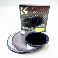 72mm Graufilter ND1000 (10 Stop) ND Filter Slim Neutral Graufilter mit 28-Lagiger Nano-Beschichtung Nano-X Serie