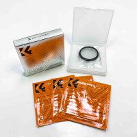 49mm black crap 1/4 filter with 3 pieces of cleaning, KF01.2134V1, Black Diffusion Filter 1/4 (Black Pro-Mist) with 18 coatings, nano K series