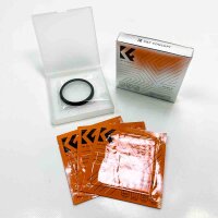 52mm black manure 1/4 filter with 3 pieces of cleaning, KF01.2135V1 Black Diffusion Filter 1/4 (Black Pro-Mist) with 18 coatings, nano K series