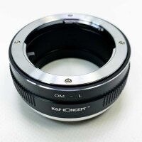 K&F Concept Adapter OM-L for Olympus OM SLR lenses on...