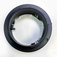 K&F Concept Adapter OM-L for Olympus OM SLR lenses on L-Mount camera houses, KF06.473