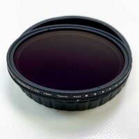 K&F Concept Nano-K Series Filter, ND2-400, 72mm and 72mm lens cap, KF01.1731