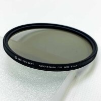 K&F Concept NANO-K Series Filter, HMC, CPL, 82mm, mit Reinigungstücher, KF01.1318V1