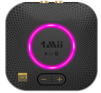 1Mii B06S+ Bluetooth 5.2 receiver, HiFi audio adapter...