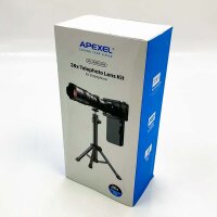 APEXEL APL-JS36XJ020 HD 36x telephoto lens, telephoto lens for mobile phones with a tripod for iPhone 12/11Pro, Samsung Huawei and most smartphones