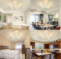 Sky Angle LED ceiling light dimmable, living room lamp...