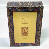 Lattafa AJWAD Attar Arabian de Dubai Eau de Parfum 60 ml – orientalischer Halal-Duft in Bergamotte, Litschi, Jasmin, Rosen, Zimt, Zeder, Amber, Moschus, Vanille