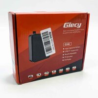 Giecy G300 Sprachverstärker mit mikrofon Tragbares PA-System 30W Wiederaufladbarer 2200mAh Akku für Lehrer, Schulungen, Besprechungen, Reiseleiter (Gelb)