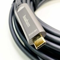 HUAHAM glass fiber USB A to USB C cable 10m long...