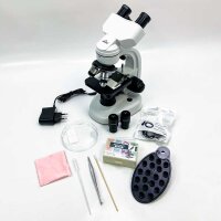 Mikroskop Binokular für Erwachsene Kinder, 40X-1000X...