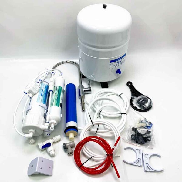 Geekpure 4 Stage Reverse Osmosis RO Drinking Water Filter System