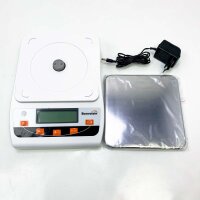 Bonvoisin Laborwaage 5000g x 0.01g high -precision laboratory scale scientific scale 0.01 gram accuracy electronic analysis scale digital kitchen jewelry counting scales