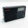 XHDData D109 Portable Radio Battery Purpation Retro Radio Digital UKS STEEO/MW/LW Small Radio World Recipient Radio With Bluetooth SD Cards Slot Double Alarm clock with time display kitchen radio