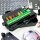 GELOO 8 Gang Schalter Panel Kit, Universal Circuit Control Relais System Touch Switch Box RGB sieben Farben mit APP Dimmbarer 12V/24V On-Off Kippschalter