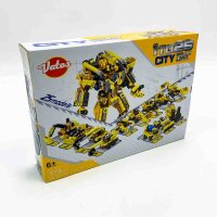 VATOS Robot Building Blocks Toy from 6 7 8 9 10 Years, 573 Pieces Construction Toy 25-in-1 STEM Building Learning Toy Construction Kit Educational Gift for Boys and Girls (YELLOW)