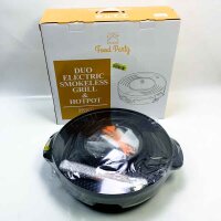Food party FPJ202 Hot Pot and Grill Electric Hotpot pot...