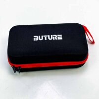 Buture BR200 (without OVP) Booster Battery 2500a 22000mAh Jump Starter Portable (up to 8.0l diesel or 8l gas) Autostart 12V with plug cigarette lighter Intelligent safety clamps 12 months standby