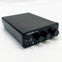 Fosi Audio TB10D 600 Watt TPA3255 Mini Verstärker HiFi Stereo Klasse D Verstärker Integrierter digitaler 2 Kanal Audioempfänger für Passive Heimlautsprecher mit Höhen- und Bassregelung