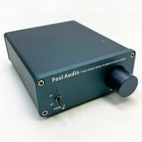 Fosi Audio TDA7498E HiFi amplifier 320watt, Mini Hi-Fi full amplifier for passive loudspeakers, 2-channel stereo audio 160W x 2 class-D amplifier