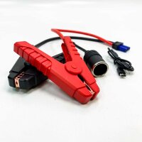 YABERAUTO start -up help power bank, 6000A top current, 45W fast load, starter power bank car start -up help with 3.3 "LCD screen, starting aid device with 600 lumen LED flashlight, ya60 Jump starter