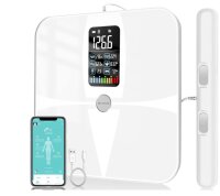 Body fat scale with hand sensors Lescale P1, Lepulse body...