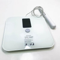 Body fat scale with hand sensors LESCALE P1, pulse of...