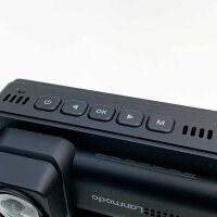 LANMODO D1 Dashcam Auto 4K mit 5G WiFi GPS App, 3 Kameras Dash Cam vorne 4K hinten innen dual 1080P oder vorne 4K innen 2,5K, IR-Nachtsicht, 24st Parküberwachung, G-Sensor, Superkondensator, max. 512G