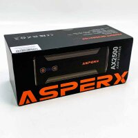 ASPERX AX2500 Starthilfe Powerbank 2500A Spitzenstrom 21000mAh Tragbare Auto Starthilfe 12V Starthilfegerät für Bis zu 10L Benzin oder 7,3 L Dieselmotor mit LED Taschenlampe & 18W USB-C