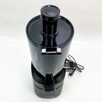 AMZCHEF SJ-036 Automatischer All-in-One Entsafter, 135MM Öffnung und 1,8L Entsafter für Gemüse und Obst, 250W Entsafter Slow Juicer mit Dreifachem Filter - Schwarz