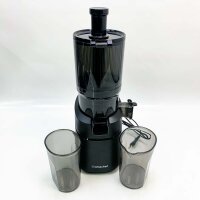 AMZ boss SJ-036 Automatic all-in-one juicer, 135mm opening and 1.8l juicer for vegetables and fruit, 250W juicer Slow Juicer with triple filter-black