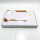 fyheast Schwarzer LED-Küchenarmatur, 360° drehbar mit Sprühkopf, Spültischarmatur, Küchenarmatur mit 2 Sprühköpfen