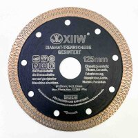 11-ply tile drill M14 x 10mm diamond drilling crown 6-68mm + 125mm separating disc for angle grinder hole saw set tiles granite porcelain stoneware ceramic masonry wet / dry drilling crown tile drilling crown