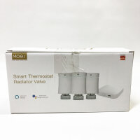 MOES Smart Heizkörperthermostat WLAN,3X Thermostat für Heizung,Energie Sparen,Programmierbarer Heizungsthermostat,Kompatibel Alexa/Google Home Stimmenkontrolle,MOES/Smart Life/Tuya APP