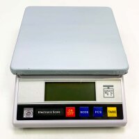 CGOLDENWALL 457 Hochpräzise Analysenwaage 0.1g Digitale Elektronische Industrielle Präzisionswaage Intelligente Wissenschaftliche Laborwaage mit Zähl&Tarafunktion (6kg, 0.1g)