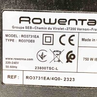 Rowenta Bodenstaubsauger Compact Power Cyclonic RO3731, 750 W, beutellos, Vacuum-Cleaner, Leise, 1,5 Liter Fassungsvermögen