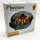 Combined electrical multi-pan XXL multifunction pan, 1500 W, with glass lid, non-stick coated, black